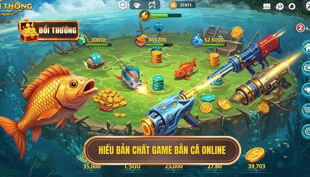 1. Hiểu Rõ Bản Chất Trò Chơi Bắn Cá Ăn Tiền Online