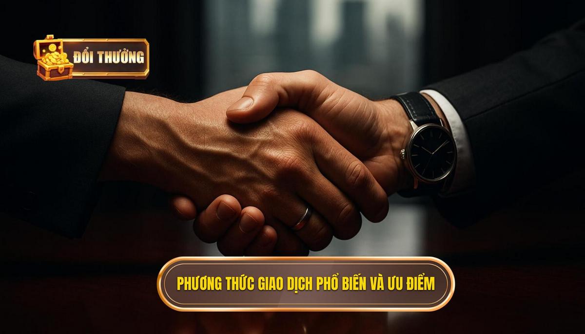 Các phương thức giao dịch phổ biến và ưu điểm riêng biệt