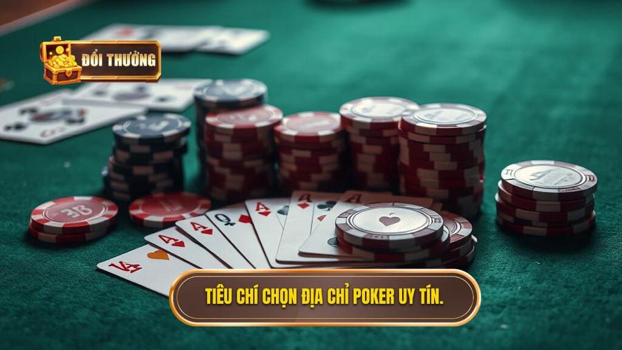 Thế nào là một địa chỉ Poker đổi thưởng uy tín?