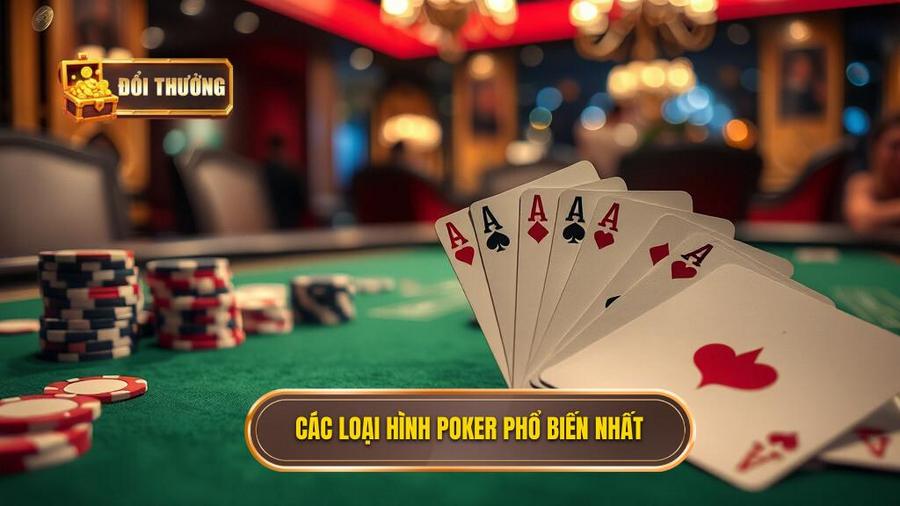Phân tích các loại hình Poker phổ biến nhất hiện nay