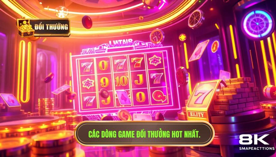 Top các dòng game đổi thưởng đang chiếm lĩnh thị trường