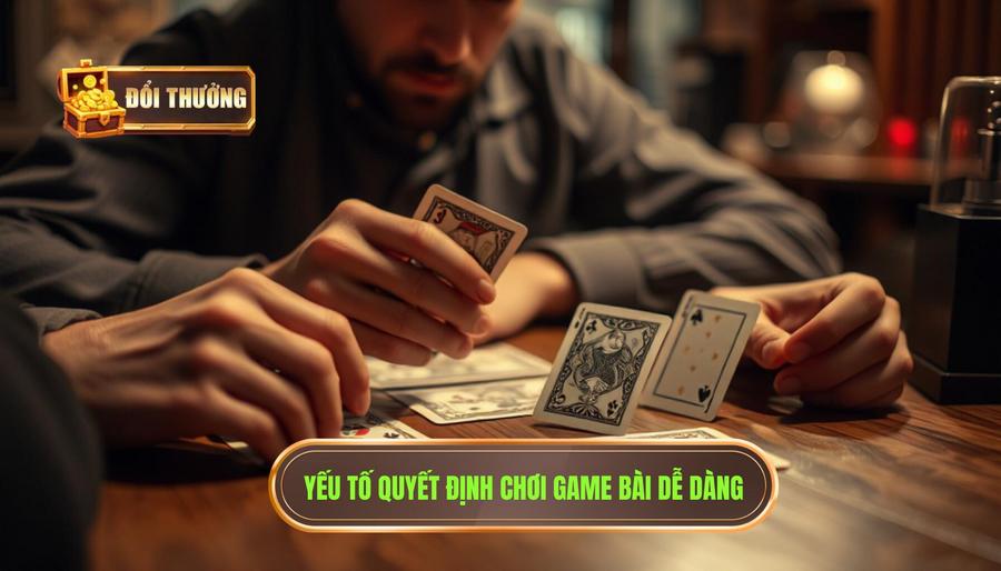 Những yếu tố quyết định việc chơi game bài có dễ dàng hay không